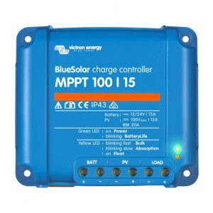 BlueSolar charge controller MPPT 100-15 - Victron Energy
