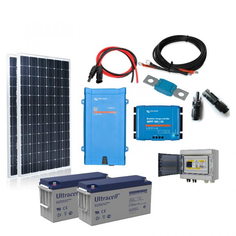 Kit Solaire Hybride 600Wc Victron Energy Wilmosolar Shop