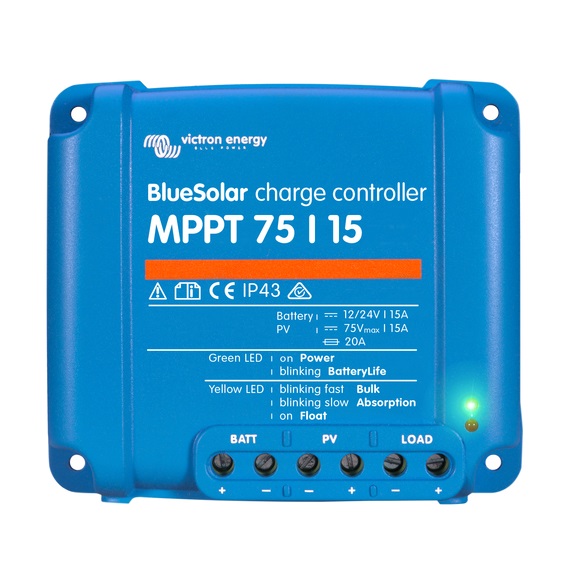 BlueSolar charge controller MPPT 75-15 - Victron Energy