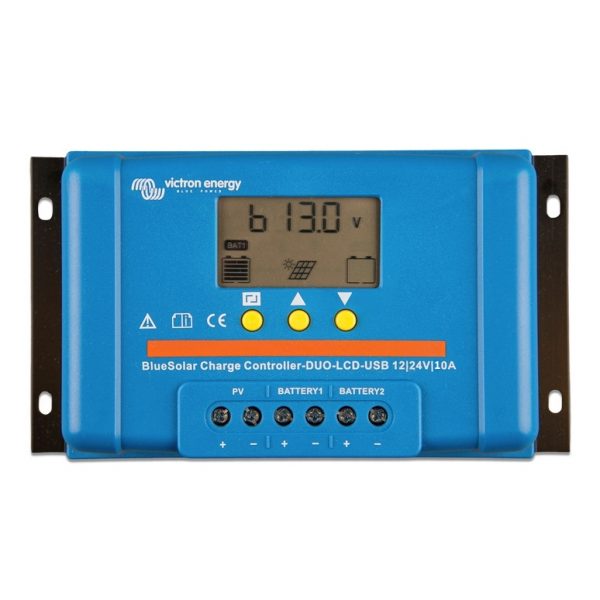 BlueSolar Charge Controller DUO LCD USB 12-24V-10A (top)