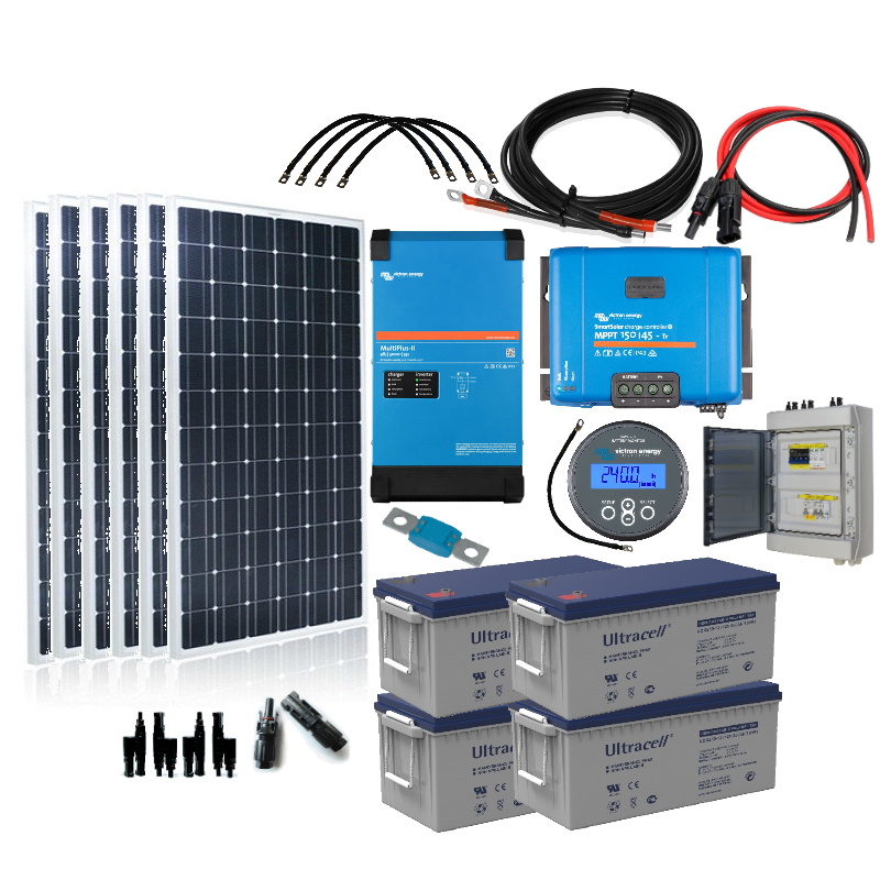 Kit Solaire Hybride 1800Wc Victron Energy - Wilmosolar Shop