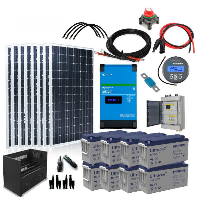 Kit Solaire Hybride Wc Victron Energy EasySolar Wilmosolar Shop