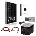 Kit Solaire Autonome 5400Wc GROWATT Avec OPzS