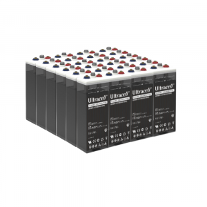 24 Batteries tubulaires Ultracell OPzS 300Ah 48V