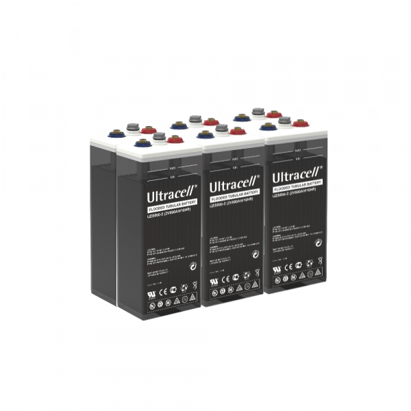 06 Batteries Ultracell tubulaires 300Ah 12V - C10 - OPzS