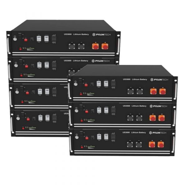Batterie Lithium US3000 24.5kW-48V LiFePO4 - Pylontech