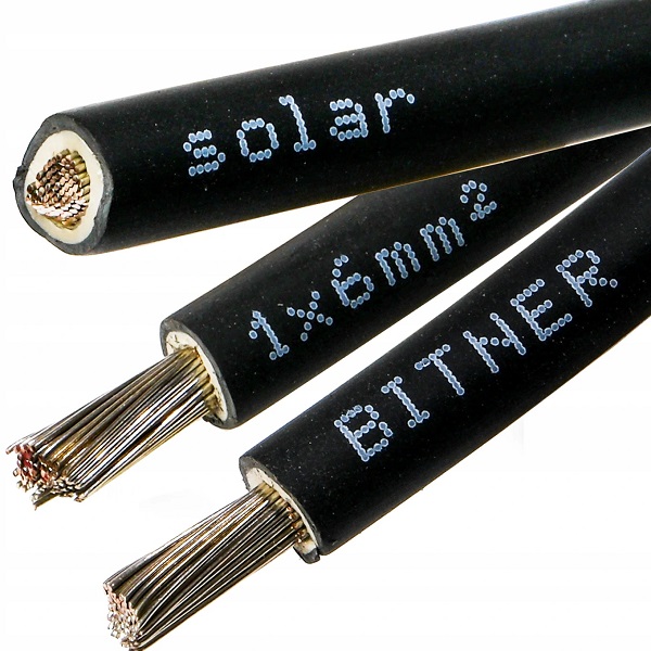 Câble solaire 1X 6mm² (vendu au mètre) - Wilmosolar Shop
