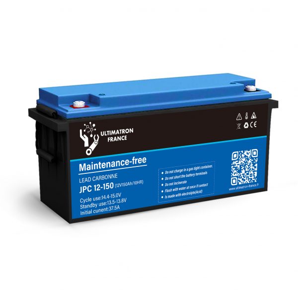 Batterie Plomb Carbone ULTIMATRON 12V 150Ah Décharge Lente
